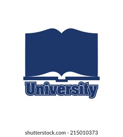 Education design over white background, vector illustration