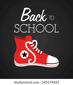 Education design over white background, vector illustration.