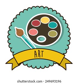 Education design over white background, vector illustration