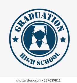 Education design over white background,vector illustration.