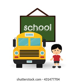 Education design. school icon. isolated illustration , vector