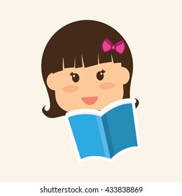 Education design. school icon. isolated illustration , vector