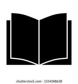 education dictionary book icon vector