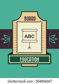 Education digital design, vector illustration 10 eps graphic