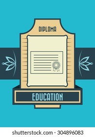 Education digital design, vector illustration 10 eps graphic