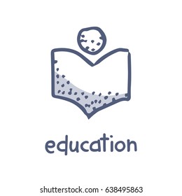 education doodle icon