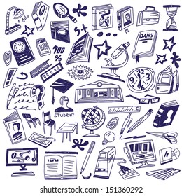 education - doodles