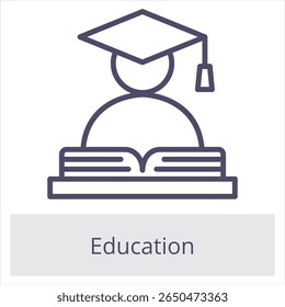 Education Element For Design Graphic