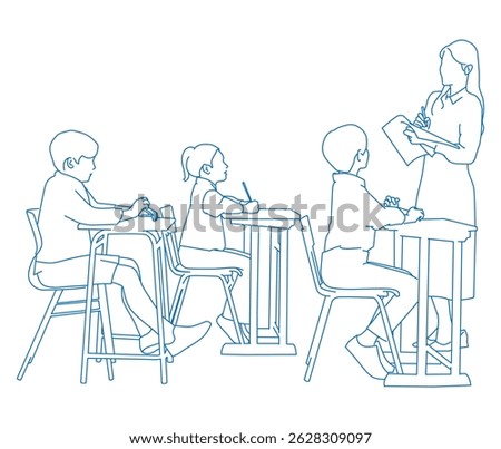 Education, elementary education, elementary school student, teacher, child, study
