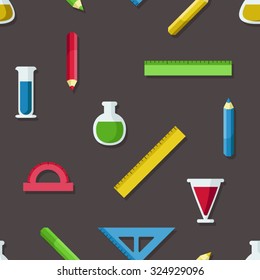 Education equipment vector background