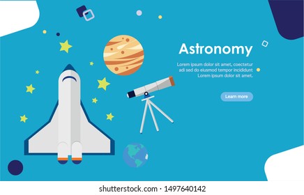education flat design easy to use vector