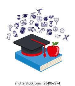 Education flat illustration