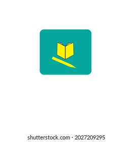 education flat or minimalist logo or illustration