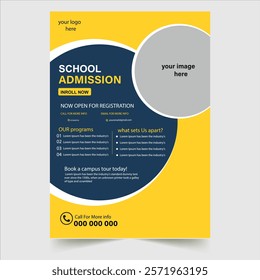 education flyer, education flyer design, study flyer design, study flyer