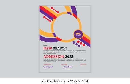 Education Flyer Template, School Admission Flyer Template