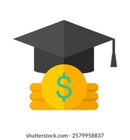 Education Funding Icon Element For Design