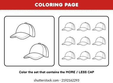 6,781 Kids cap for color drawing Images, Stock Photos & Vectors ...