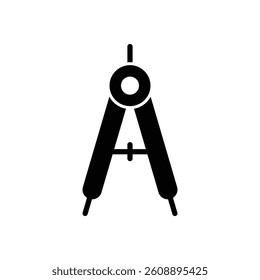 education  geometry   compass icon vector 