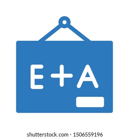education glyph colour vector icon