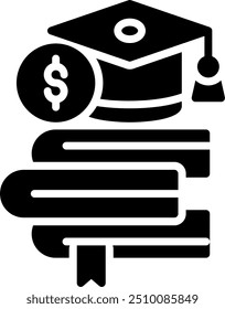 Education Glyph Vector Icon Design
