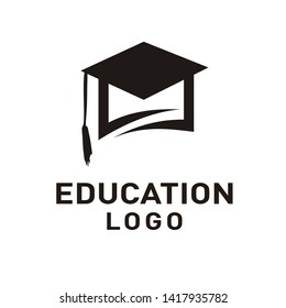 Education / Graduate logo design simple style