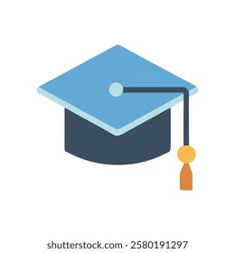 Education Graduation Cap Icon Design