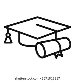 Education graduation concept graphic design.