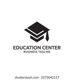 Education Graduation Head logo vector