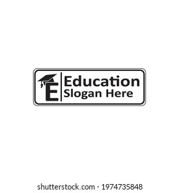 Education and Graduation Logo Design Vector