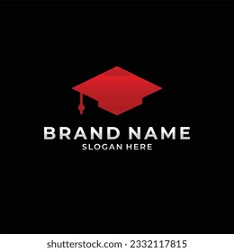 Education and Graduation Logo Design Vector Illustration