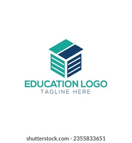 Education and Graduation Logo Design Vector