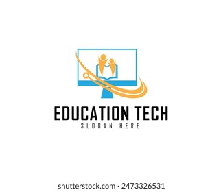 Education and Graduation Logo Design Vector