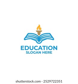 Education and Graduation Logo Design Vector, Education logo design template