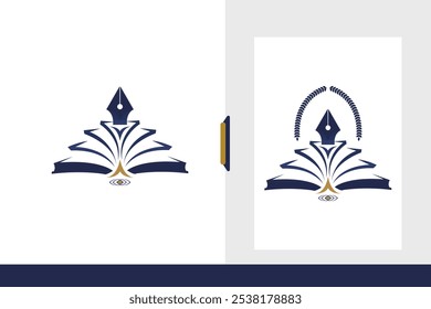 Education and Graduation Logo Design Vector