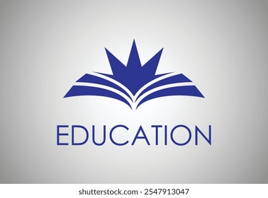 Educación y graduación Diseño de logotipos Icono de Vector