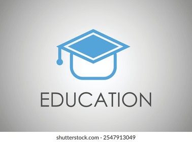 Education and Graduation Logo Design Vector Icon