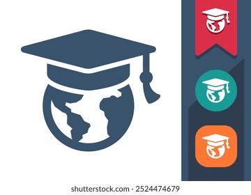 Education, Graduation, School, Knowledge Icon. Professional, pixel perfect icon. EPS 10 format.