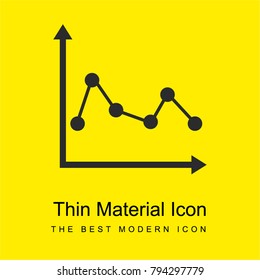 Education graphic bright yellow material minimal icon or logo design