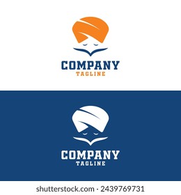 education gure, tutor, teacher logo design option, vector, illustration