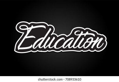 education handwritten hand writing text concept calligraphy