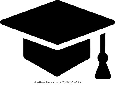 Education head icon vector art illustration
