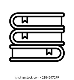 education icon black outline vector isolated on white background
