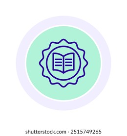 Education Icon icon, book, student, success, knowledge line icon, editable vector icon, pixel perfect, illustrator ai file