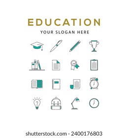 Education icon design for Templates 