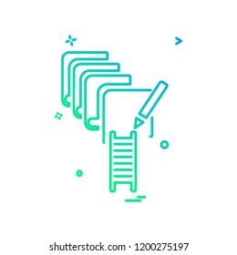 Education icon design vector