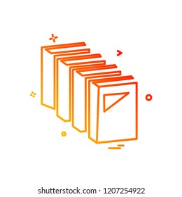 Education icon design vector