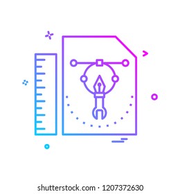 Education icon design vector