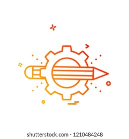 Education icon design vector