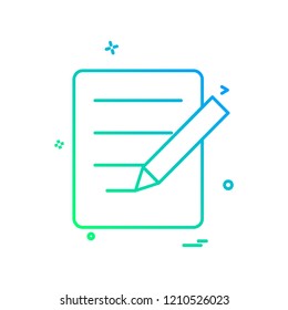 Education icon design vector