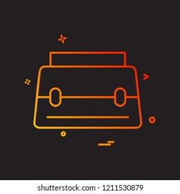 Education icon design vector
